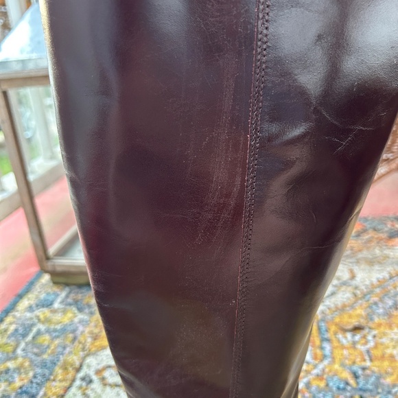 Vince Camuto Women's Sangeti 2 Wide Calf High Boots Dark Mahogany Size 8 - Picture 15 of 15